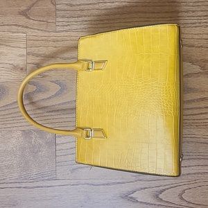 Faux Crocskin Purse